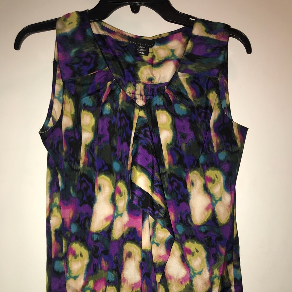 Multicolored top